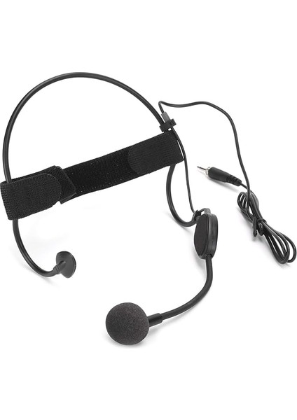 Mikrofonu, 3.5mm Tak Kulak Kancalı Mikrofon Çok Yönlü Headworn Mikrofon Performans Öğretimi Için Mini Kondenser Mıc