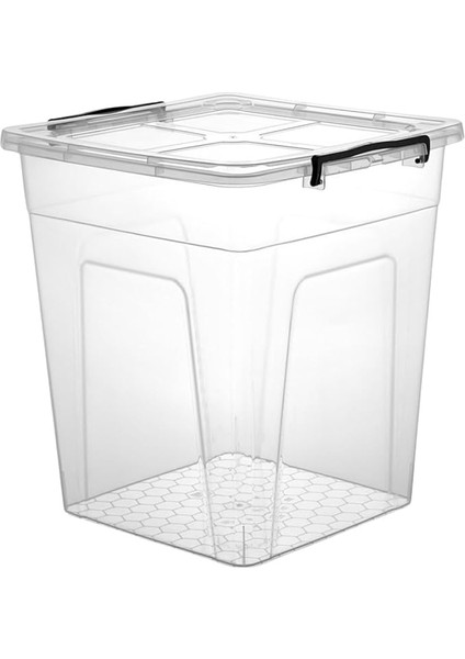 Plastik Saklama Kutusu, Kilitli Kapaklı (20 Litre)