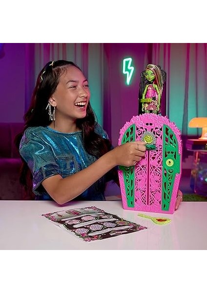 hıgh arkadaşlar™ venus mcflytrap bebek monster high arkadaşlar bahçe oyun seti, venus mcflytrap bebek, 19'dan fazla sürpriz hyt75 fiyatları