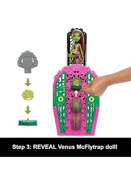 hıgh arkadaşlar™ venus mcflytrap bebek monster high arkadaşlar bahçe oyun seti, venus mcflytrap bebek, 19'dan fazla sürpriz hyt75 indirimleri