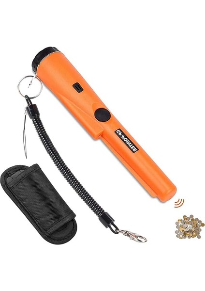 Metal Dedektörü Pinpointer Taşınabilir Metal Dedektörü IP66 Su Geçirmez Metal Pinpointer Metal Dedektörü Junior Yüksek Hassas 360° Tarama Altın Paralar Metal Dedektörü Altın Para Avı Relics Takı Için Metal Dedektörü