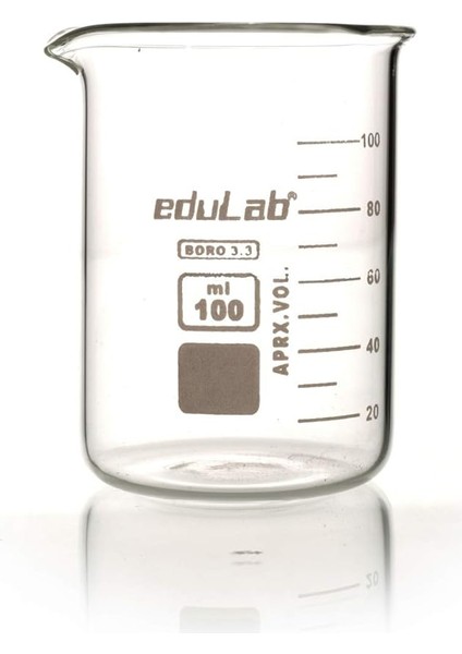 Beher, Cam, Kısa Form, 100ML