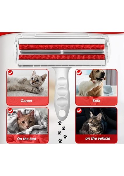 Tüy Toplayıcı Kedi Tüy Toplayıcı Köpek Tüy Toplayıcı Hazneli 2 Yönlü Kazak Kıyafet Elbise Halı Yatak Kıl Toz Tüy Toplayıcı indirimleri