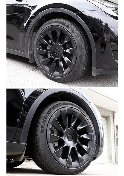 Tesla Model Y ile Uyumlu 20 Inç Induction Jant Kenar Koruma (Siyah) fırsatları
