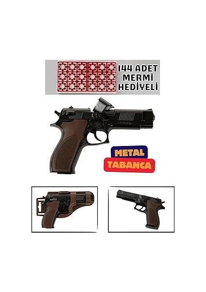 Focus Bang Full Metal Gerçekçi Tasarımlı Tabanca Mantar Mermi (Pistol) fiyatları