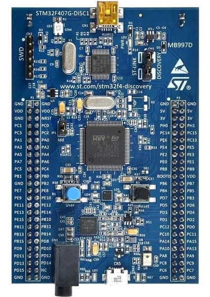 Discovery - Yeni Model, STM32F407G-DISC1