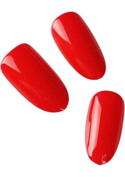 Beauty Takma Tırnak Seti &amp; Zararsız Yapıştırıcı Nar Çiçeği modelleri