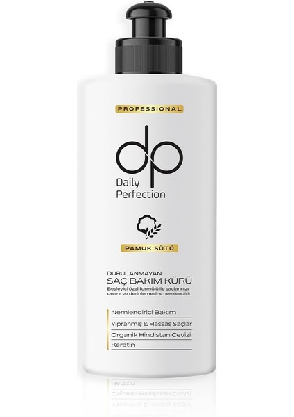 Daily Perfection Pamuk Sütü Durulanmayan Saç Bakım Kürü 200 ml