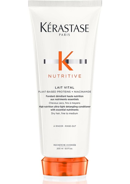 Nutritive Lait Vital Kuru Saçlar Için Saç Kremi 150ML