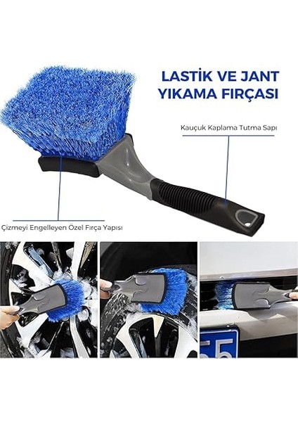 MC42170 Oto Lastik ve Jant Yıkama Fırçası modelleri