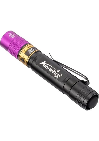 SV62 3 W Küçük 365 Nm LED Uv El Feneri Taşınabilir Mini Ultraviyole Siyah Işık Ev Hayvan Idrarı Detektörleri Mineral, Amber, Para Dedektörü Için Aaa Pil modelleri