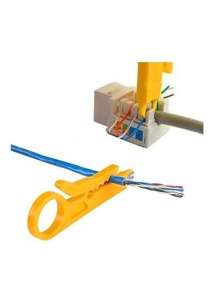 Soyma Aparatı Mini Tel Kesici Sıyırma Sıkma Zımba Aracı Düz Uçlu Pense Bıçak Kesici Onarım El Aracı RJ45 Cat5 Ağ Telefon Kablosu modelleri