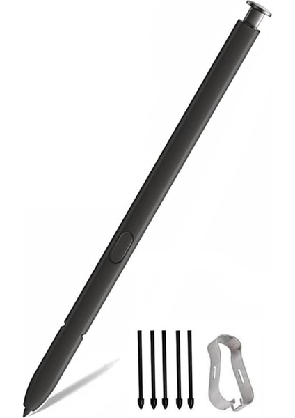 S24 Ultra Kalem, Samsung Galaxy S24 Ultra Stylus Için Stylus Kalem Yedek Stylus Kalem Bluetooth Kalem Orjinal (Siyah)