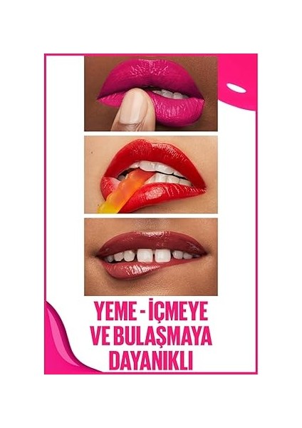 New York Super Stay Vinyl Ink Uzun Süre Kalıcı Likit Parlak Ruj 160 Sultry fiyatları