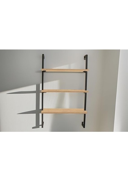 Duvara Monte Kitaplık, Raf (Meşe) modelleri