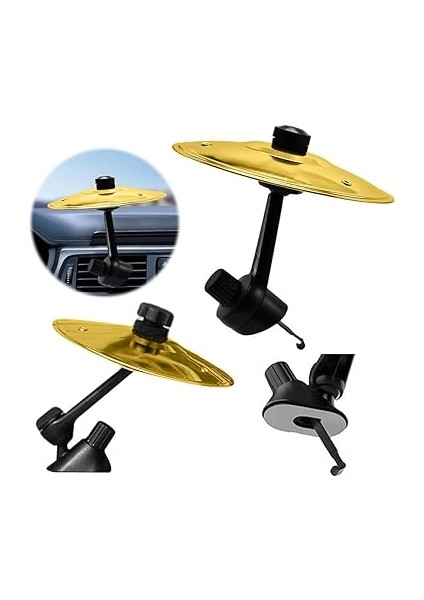 Araç Crash Zil Süs Araba Vurmalı Enstrüman Vantuzlu Tüm Araba Tipleri Için fiyatları