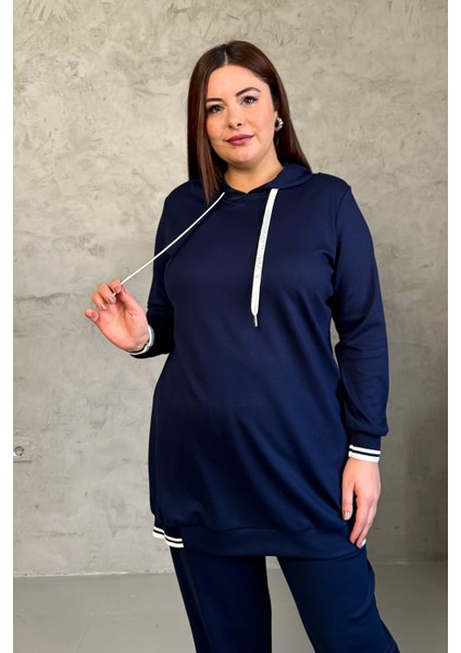 Kadın Kapüşonlu Ribanalı Takım 7540 indirimleri