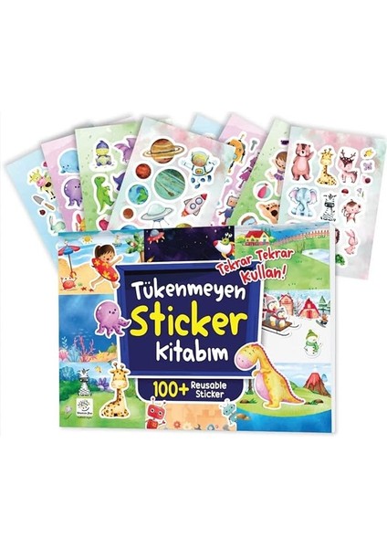 Sticker Kitabım (100+ Tekrar Tekrar Kullanılabilen Sticker)