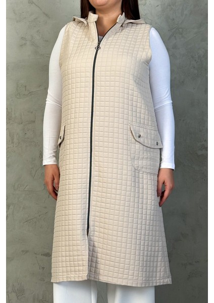 Kadın Ottomon Fermuarlı Yelek 7565