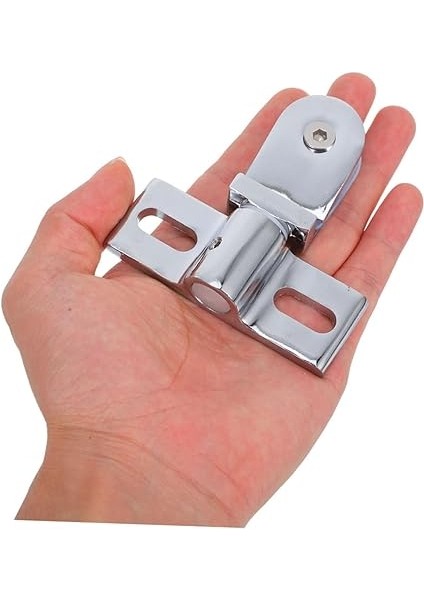 2 Parça Set Paslanmaz Çelik Duş Kapısı Pivot Menteşeleri Cam Için Gizli Menteşe Donanımı Kolay Erişim - Banyo Için Dayanıklı indirimleri