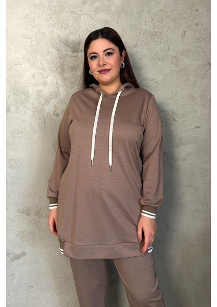 Kadın Kapüşonlu Ribanalı Takım 7540 indirimleri