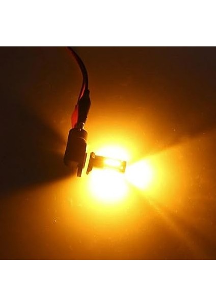 Eco H27 Sis Farı Için Özel LED Ampul 24SMD Ledli Turuncu fiyatları