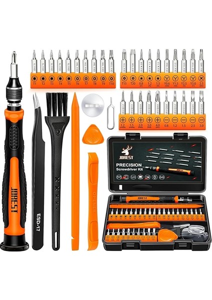 33 Adet Hassas Mekanik Tornavida Seti, Mini Tool Kit ile Torx T1 T2 T3 T4 T5, Tr6 T7 T8 T9 T10 T15, Triwing Y00, Yıldız P2 P5, -1.0/2.0, Vb, Anahtarı Için, Ps4, Laptop, Xbox, Gözlük, Saatler