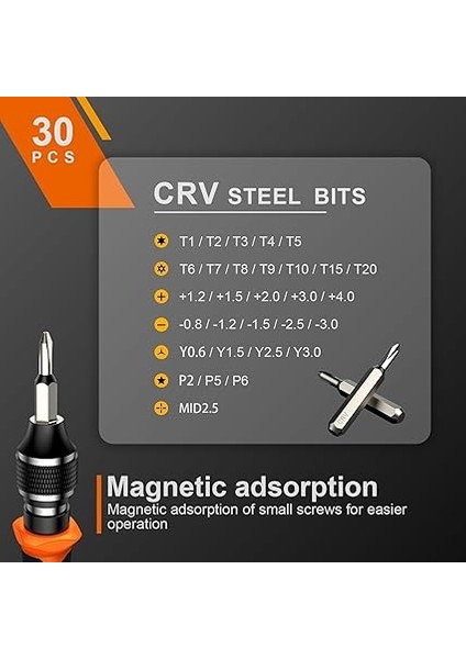 33 Adet Hassas Mekanik Tornavida Seti, Mini Tool Kit ile Torx T1 T2 T3 T4 T5, Tr6 T7 T8 T9 T10 T15, Triwing Y00, Yıldız P2 P5, -1.0/2.0, Vb, Anahtarı Için, Ps4, Laptop, Xbox, Gözlük, Saatler fırsatları