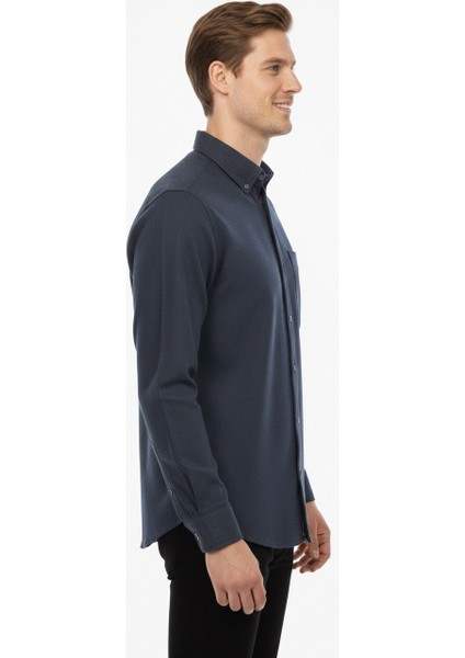 Erkek Düz Klasik Flamel Gömlek 8021 fiyatları