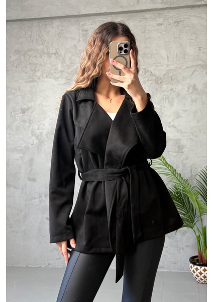 Kadın Skuba Süet Ceket 2726