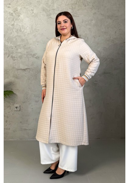 Kadın Kapitone Fermuarlı Kap 7547 fiyatları