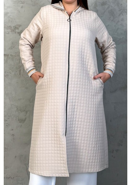 Kadın Kapitone Fermuarlı Kap 7547 fırsatları