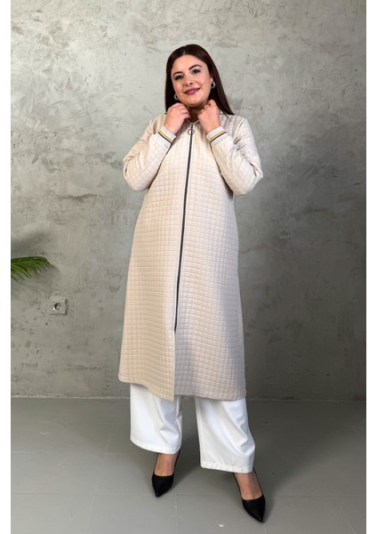 Kadın Kapitone Fermuarlı Kap 7547 indirimleri