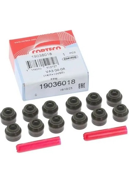 19036018 Supap Lastigi 036109675 036109675A 057109675