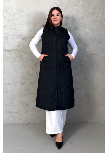 Kadın Renkli Kapitone Yelek 7563