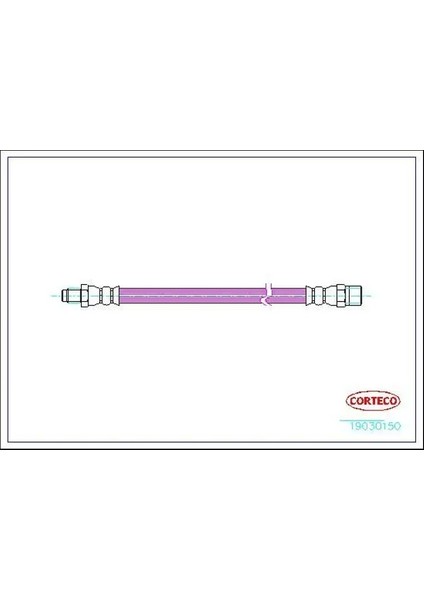 19030150 Fren Hortumu Arka A6384281035 A6384282135