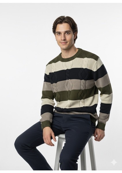 Erkek Bisiklet Yaka Kazak 722 modelleri