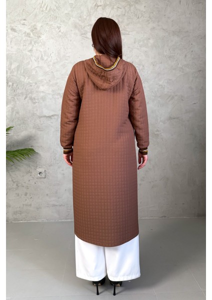 Kadın Kapitone Fermuarlı Kap 7547 modelleri