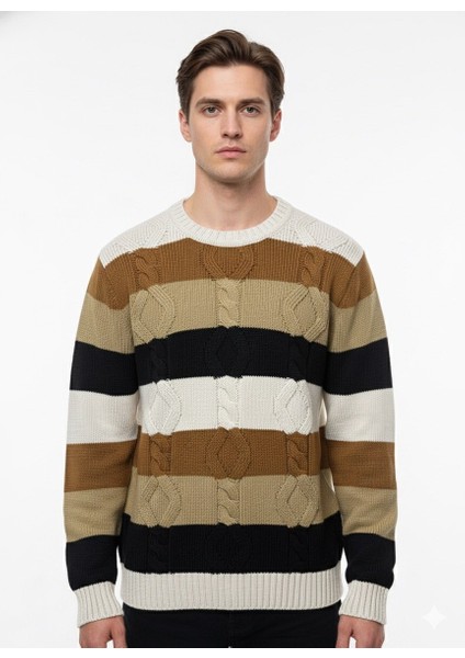 Erkek Bisiklet Yaka Kazak 722