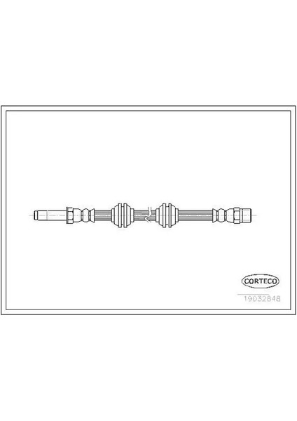 19032848 Fren Hortumu On A0684280235 A6384280835 A6384282235