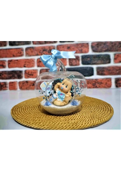 Çiçek Mini Elma Biberonlu Erkek Bebek Hoşgeldin Bebeğim Teraryum EBA-1217 fiyatları