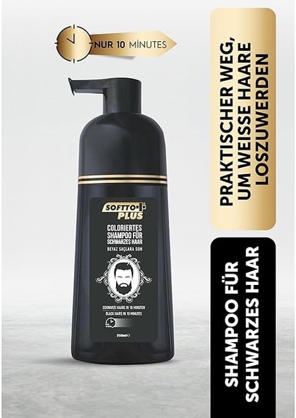 Plus Black Haır Shampoo Siyahlaştırıcı Şampuan 350ML modelleri