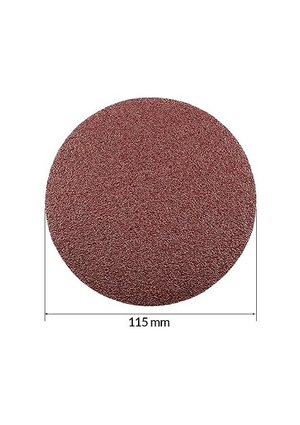 100 Adet Cırt Zımpara Matkap Spiral 115 mm Daire Zımpara Ahşap Metal Zımparası (100 Kum) fırsatları