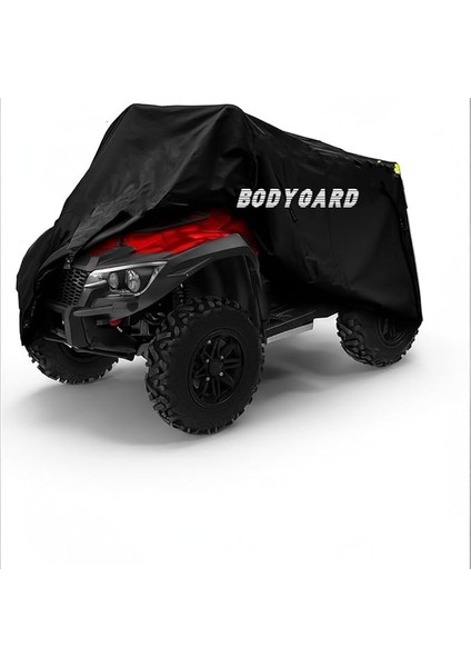 Atv Brandası, Su Geçirmez, Iç ve Dış Mekanlarda Kullanılabilir, Quad Cover Için Örtü, Toka, Kar Geçirmez, Toz Geçirmez (Atv-3)