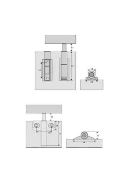 Kapak Yavaşlatıcı Stoper (4 Adet) fiyatları