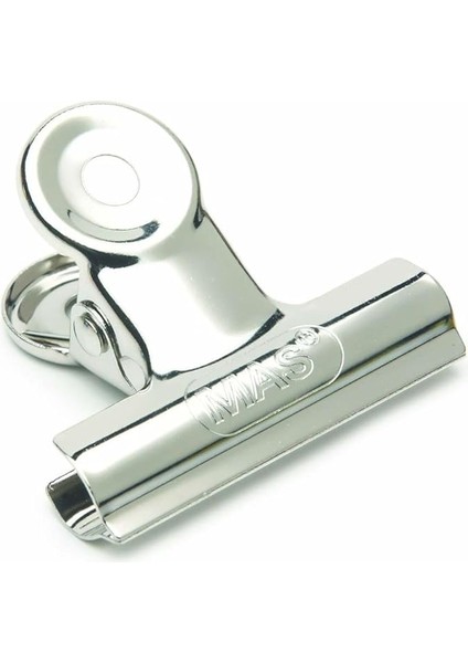 Beyaz Metal Kıskaç Yaylı 40 Milimetre, 2 Düzinelik Kutu