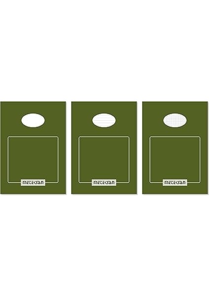 Klasik Bloknot A4 50 Yaprak, Çizgili 3'lü Paket fiyatları