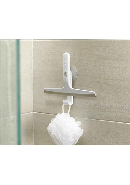 Joseph Easystore - Slimline Duş Çekçeki, Duş Duvarı Için Saklama Kancalı, Beyaz/gri modelleri