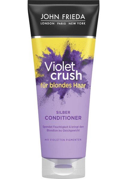 Frieda Violet Crush Sarı Saçlara Özel Menekşe Özlü Mor Saç Bakım Kremi 250 ml