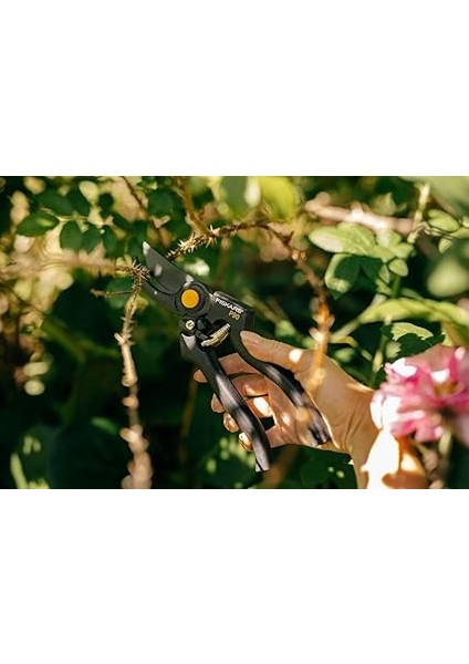 Bypass Bıçaklı Budama Makası, Kesme Çapı: 2,6 Cm, Yapışmaz Kaplamalı Yüksek Kaliteli Çelik Bıçaklar, Uzunluk: 22,5 Cm, Siyah/turuncu, Pro, P90, 1001530 indirimleri